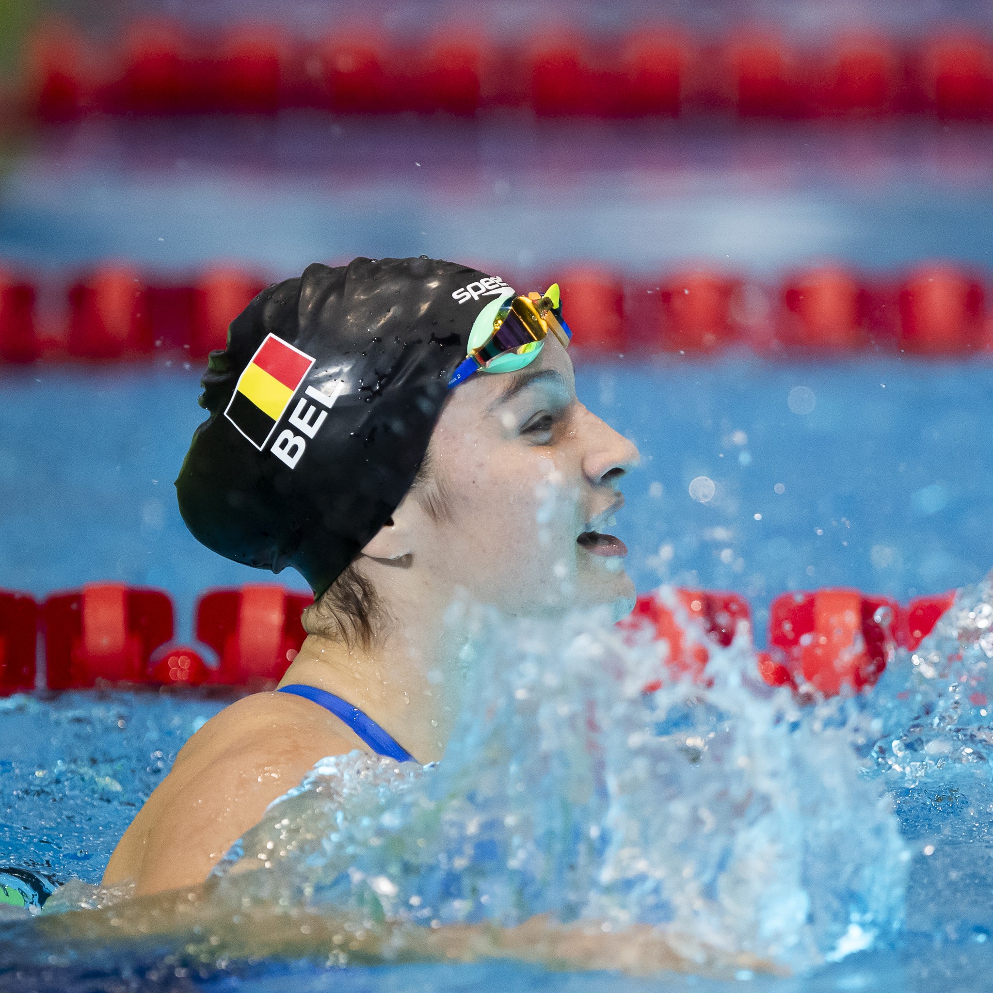 Sarah Dumont prolonge son titre de championne d'Europe juniors sur 200m papillon à Samorin.