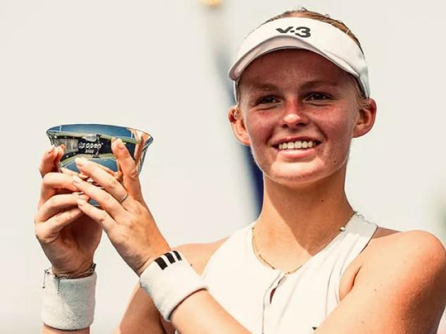 Jeline Vandromme, 2025 US Open Junior’s Girls Singles Champion!