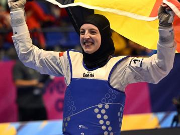 Sarah Chaari est sacrée championne d'Europe!